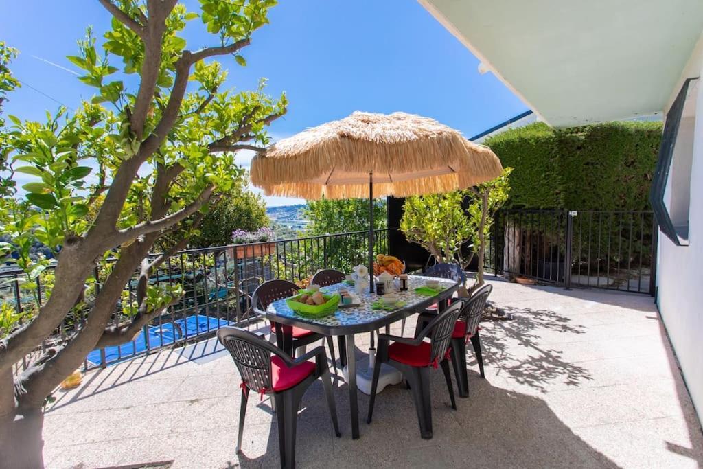 Echapee Belle - Vinayard View - Jacuzzi Bbq - Parking Leilighet Nice Eksteriør bilde